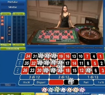 roulette live