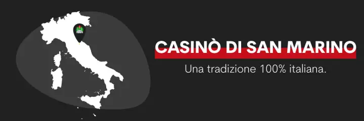 Casinò di San Marino, ideale per chi vive lontano dal nord d'Italia!